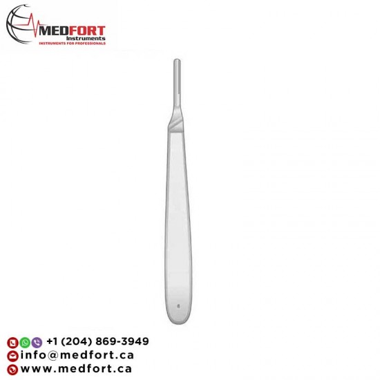 Collin Scalpel Handle #8 With Hollow Handle, 13.5cm