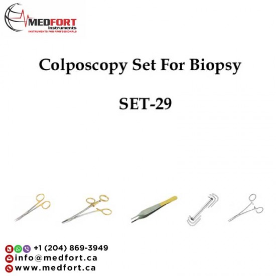Colposcopy Set For Biopsy
