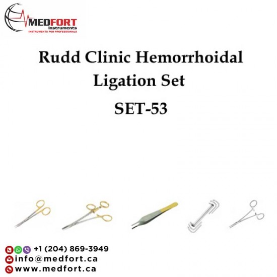 Rudd Clinic Hemorrhoidal Ligation Set