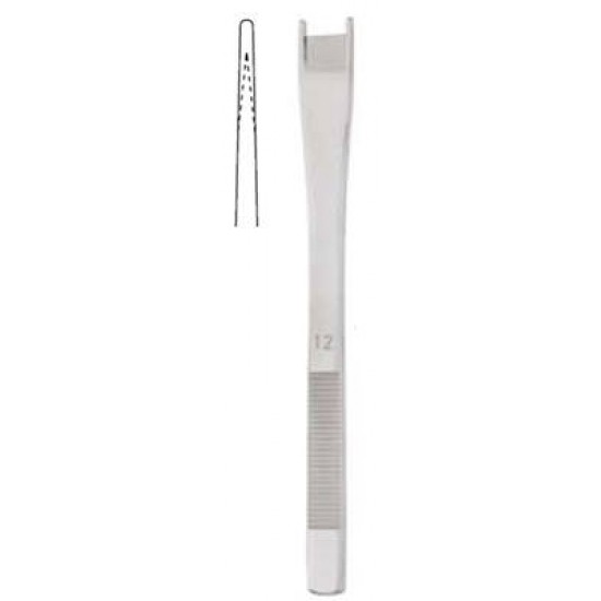 CINELLI GUARDED OSTEOTOME, 16CM, STRAIGHT