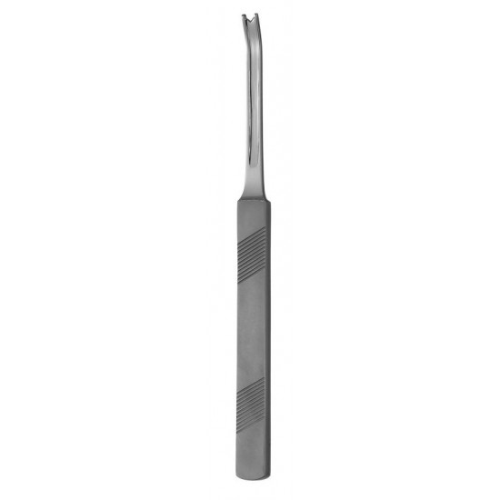 GIUNTA OSTEOTOME, DOUBLE GUARDED, CURVED, 4 MM WIDTH, 7" (178 MM) LENGTH