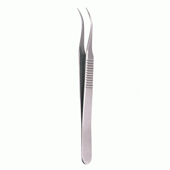 Micro Forceps, Curved, 11.5cm, Sharp